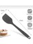 Şık Siyah Yassı Silikon Spatula, Mutfağınıza Modern Dokunuş 2