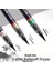 Brush Pen, Hazneli Fırça Uçlu Kalem, Çini, Seramik, Tahrir Fırçası, Çizim Fırça, 3 Adet-S-M-L 3