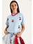 Kadın Kısa Kollu Kiraz Aksesuarlı T-Shirt 3