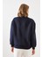 Kadın Üç Iplik Şardonlu Yazılı Sweatshirt Mbhs 2