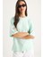 Kadın % Organik Pamuk Oversize Basic T-Shirt 5