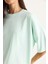 Kadın % Organik Pamuk Oversize Basic T-Shirt 6