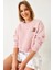 Kadın Üç Iplik Şardonlu Ayıcık Işlemeli Sweatshirt 1