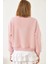 Kadın Üç Iplik Şardonlu Ayıcık Işlemeli Sweatshirt 2