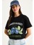 Kadın Blueberries Baskılı Bisiklet Yaka % Pamuklu T-Shirt 2