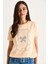 Kadın Teddy Kurdele Detaylı Taşlı T-Shirt 3
