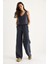 Kadın V Yaka Askılı Bluz Palazzo Pantolonlu Alt-Üst Takım 3