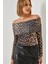 Kadın Madonna Yaka Bluz 2