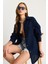 Kadın Oversize Basic Müslin Gömlek 2