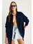 Kadın Oversize Basic Müslin Gömlek 5
