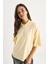 Kadın % Organik Pamuk Oversize Basic T-Shirt 2