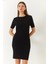 Kadın Sırt Detaylı Triko Elbise 7