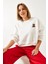 Kadın Üç Iplik Şardonlu Ayıcık Işlemeli Sweatshirt 2