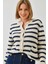 Kadın Çizgili Hırka 1