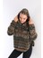 Kapüşonlu Peluş Kadın Sweatshirt 2