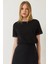 Kadın Kolları Taş Işlemeli Tshirt 3
