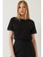 Kadın Kolları Taş Işlemeli Tshirt 4