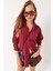 Kadın Teddy Nakışlı Crash Gömlek 2