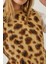 Kadın Şardonlu Leopar Desenli Süveter 3