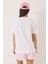 Kadın Bisiklet Yaka Kısa Kollu Nakışlı T-Shirt 4
