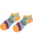 Unisex Comics Desenli Renkli Patik Çorap 1