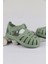 19 - 29 Numara Igor Tobby Solid Yeşil Sandalet 5