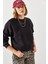 Kadın Bisiklet Yaka Şardonlu Basic Sweatshirt 2