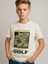Erkek Çocuk Golf Yazılı Pamuklu T-Shirt 2