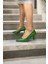 Kadın Sity Yeşil 6 cm Ince Topuklu Stiletto 5