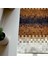 Kahverengi Dana Derisi Patchwork Halı, Çok Renkli Modern Tasarım, Kaymaz Tabanlı Şık Halı 3