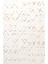 Icon IC006R Krem Renkli Geometrik Modern Desenli Pamuk Tabanlı Akrilik 4 Mevsim Salon Halısı 1