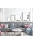 |yeşil Soyut Çizgiler Elegant Model |çerçeveli Temperli Cam Tablo Tekli Dikey 5