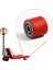 85X70X20 mm Transpalet Tekeri Rpr Rulmanlı Bilyalı Kırmızı Tekerlek Palet Taşıma Arabası Tekeri 2
