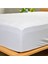 Sıvı Geçirmez Pamuklu Fittted Yatak Koruyucu, Çift ve Tek Kişilik Seçeneklerle 4