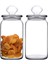 2'li Şeffaf Cam Kavanoz Seti, Kapaklı, 1130CC, Modern ve Şık Tasarım 1