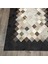 Çok Renkli Doğal Dana Derisi Patchwork Halı, Modern ve Şık Tasarımlı Hakiki Deri Halı, Dekoratif Halı 2