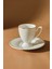 6 Kişilik Beyaz Kahve Fincan Takımı, 85 Ml, Şık ve Zarif Tasarım 4