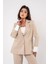 Asmetrik Kesim Gömlek Deteylı Blazer Ceket Pantolon Takım TKM08013 1