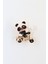 Yavru Panda Broş. Yaka Iğnesi Panda Broş. Zirko Taşlı Tasarım Panda Broş. Kadın Broş. Panda Broş. 3