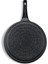 Siyah 2 Parça Alüminyum Döküm Granit Tava Takımı 20-24 cm 3