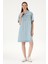 Kadın Açık Mavi Elbise (Jean) 50304314-DN0021 3