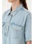 Kadın Açık Mavi Elbise (Jean) 50304314-DN0021 6