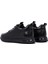 Erkek Siyah Bağcıklı Deri Casual Sneaker 25WFD604818 5