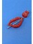 Red Rose Lips Broş. Taşlı Tasarım Broş. Yaka Iğnesi Broş. Kadın Broş. Broş. Dudak Broş. Gül Broş. 3
