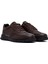 Erkek Kahverengi Bağcıklı Deri Casual Sneaker 25WFD660014 3