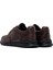 Erkek Kahverengi Bağcıklı Deri Casual Sneaker 25WFD660014 5