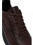Erkek Kahverengi Bağcıklı Deri Casual Sneaker 25WFD660318 9