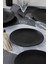 Mat Siyah 20 cm Pasta Tabağı 6'lı Set, Şık ve Kullanışlı Mutfak Gereci. 1
