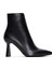 Kadın Siyah Fermuarlı Ince Topuklu Deri Bot 25WFD130718 1