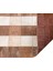 Bronz Renkli Dana Derisi Patchwork Halı – El Dokuma Hakiki Deri Lüks Dekoratif Salon Halısı 3
